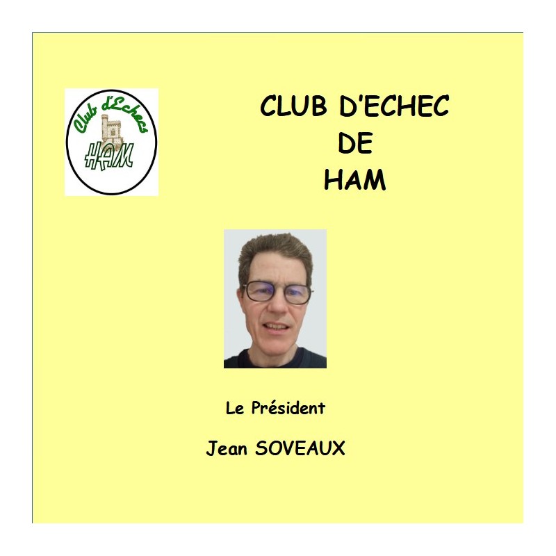 CLUB D'ECHEC DE HAM